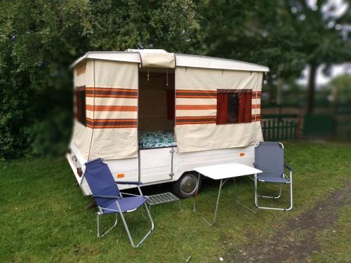  Retro Vouwwagen in Tynaarlo