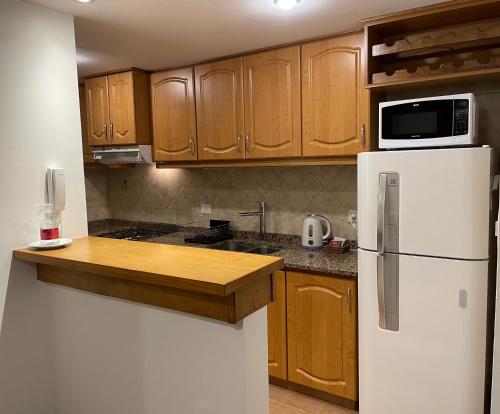 dapur, South Apartments Calafate in El Calafate