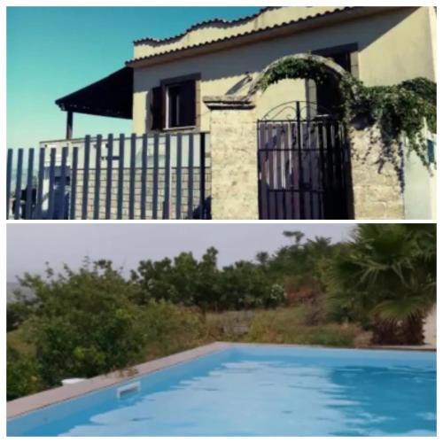 Villetta con piscina e vista panoramica gîte à louer Partanna