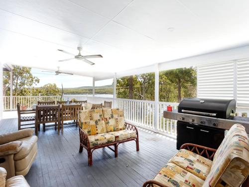 Perfect Seclusion Top Level Only in North Arm Cove