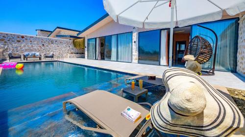 Villa Selim - 1 Bed Honeymoon Villa with jacuzzi in Kalkan