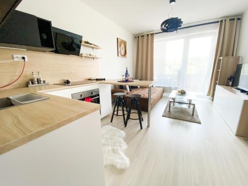 Krásny moderný 1-izbový byt, novostavba + parking, Bratislava (fotografie 7)