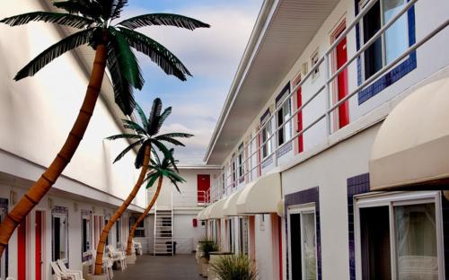 Erkély/terasz, Heart of Wildwood Boardwalk Motel in Wildwood