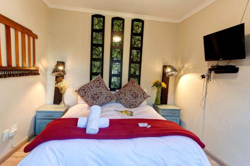 1 double bed