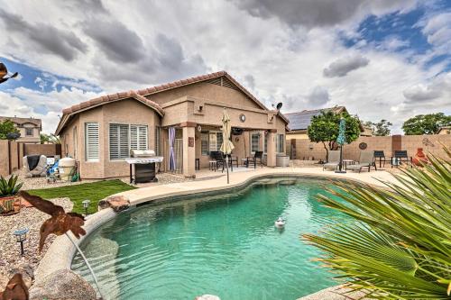 Surprise Home with Outdoor Oasis Golf Nearby! - Surprise