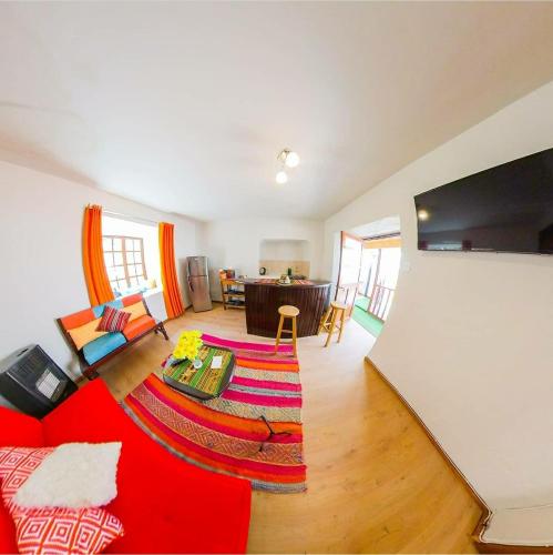 PVT APART WITH BALCONY IN A HEART OF CUSCO