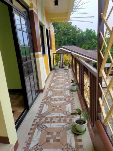 Balcony/terrace, Casa de Flores in Telbang