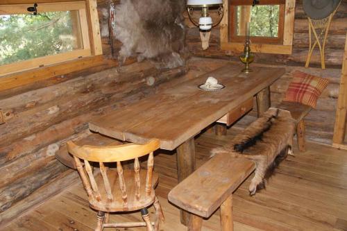 Chez Buddy - cabane de trappeur