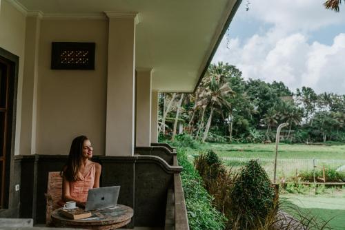 The Artini Dijiwa Ubud Room Type - Deluxe Double or Twin Room with Balcony
