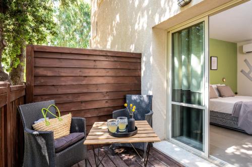 陽台/露台, Keshet Yehonatan Country Lodging in 提比里亞市中心