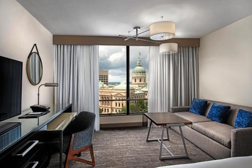 ハイアット リージェンシー インディアナポリス1 King Bed Capitol View With Sofabed