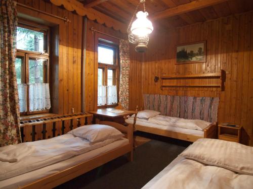1 queen bed, 1 twin bed