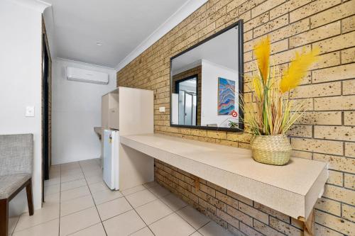 virtuve, Esk Caravan Park & Rail Trail Motel in Esk