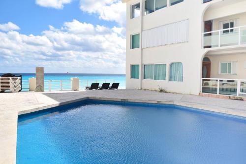 Departamento sobre la playa Cancun, Cancún