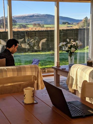 外部景觀, Netherton Farm Lodge in 凱姆內