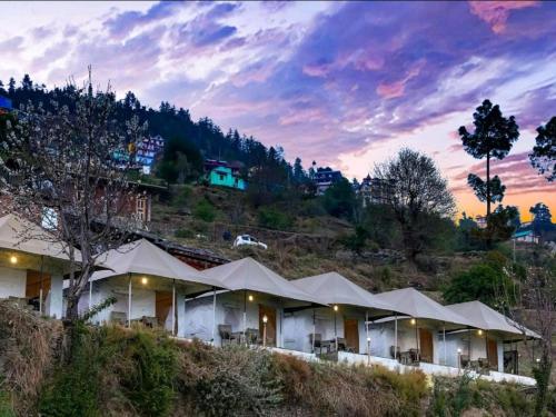 Dawn N Dusk Glamping tents with quintessential valley view Shimla