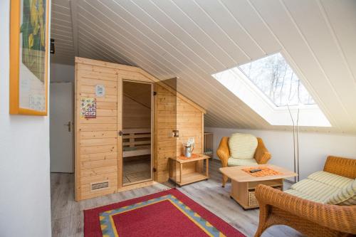 Ferienhaus Seeblick am Jabeler See mit Sauna