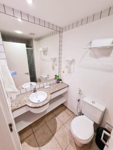 Flat completo no Comfort hotel - 200 mts da beira mar