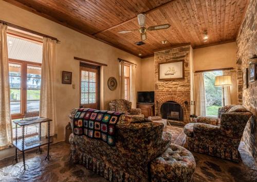 Közös társalgó / TV, Lemke Cottage Barossa Valley in Blanchetown