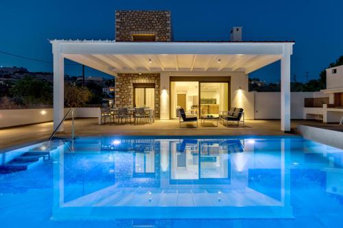 Villa AmberBlue Pefkos 1