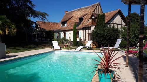 En pleine campagne, proche du Mans - chambre d'hôtes BnB Guécélard