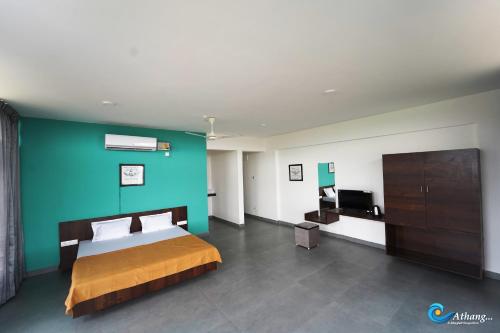 1 double bed