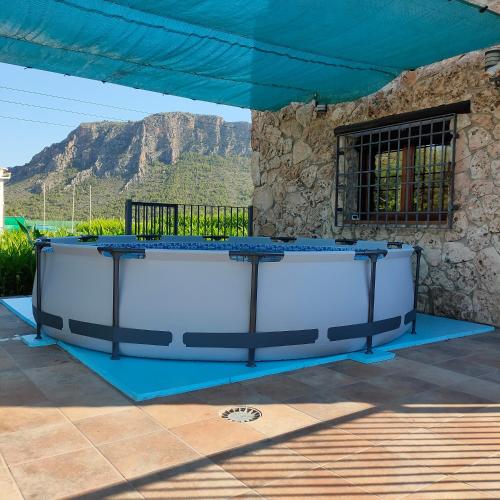 Peldbaseins, Casa Rural Altozano Elche de la Sierra in Elche de la Sierra