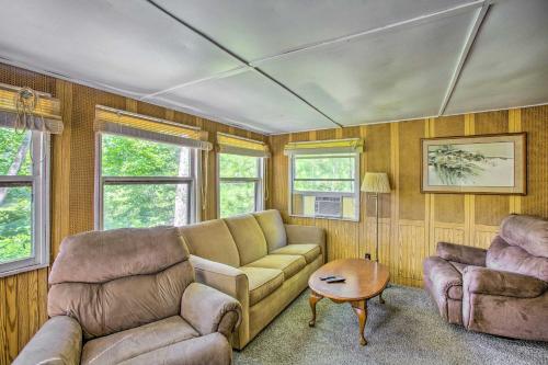 Little Manistee Riverfront Cabin with Fire Pit! - image 7