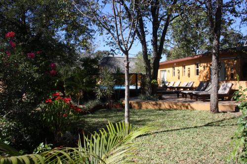 Jardim, Normann Safari Bush Lodge in Parque Nacional Kruger