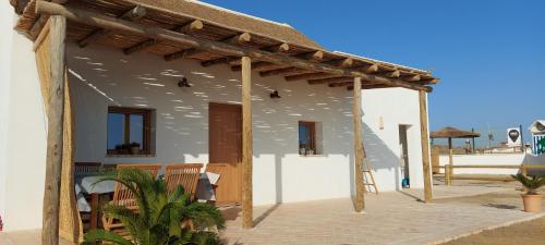  Choza de pescadores en Doñana in Matalascañas