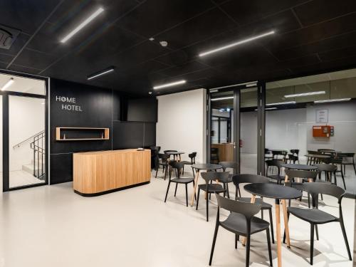 Lobby, Hotel AT HOME - late arrival self check in in Sankt Peter