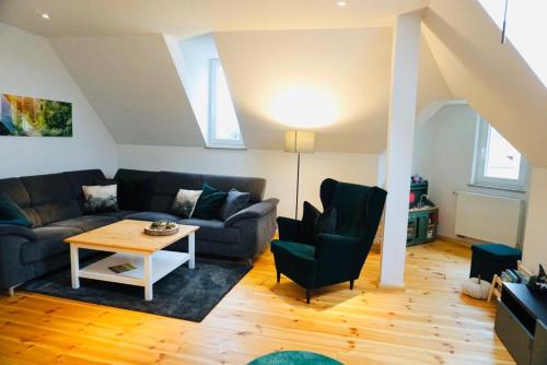 FeWo26 im Sagenharz - stilvolles Family-Apartment, 2 SZ, Klimaanlage, WLAN, Netflix & Free Parking, Thale (Foto 2)