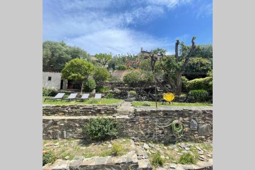 Maison à Collioure, terrasses, jardin, parking gîte à louer l'Olla