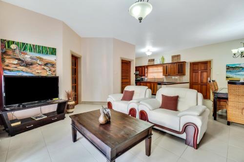 Kitchen, Mandela Court Suites Grenada in St Georges