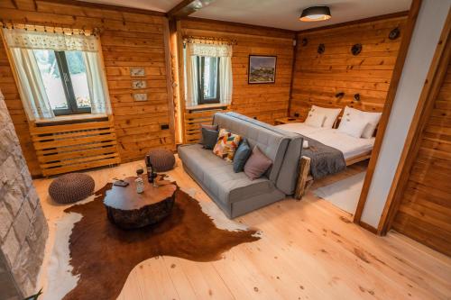Family Room with Mountain View