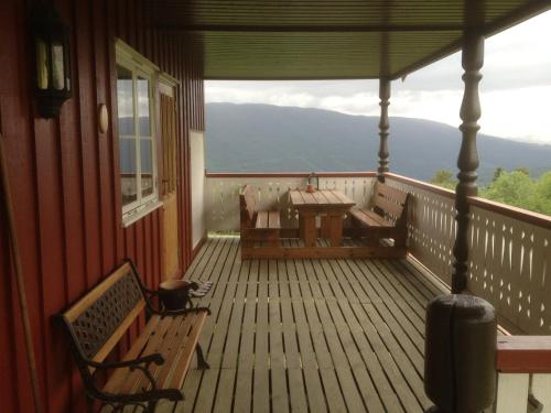 Balcony/terrace, Asgardane Gjestegard in Gol