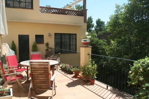 Erkély/terasz, B&B Sallent in Sallent