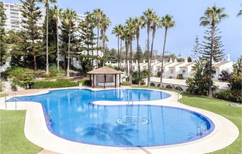 Beach Front Home In Benalmádena With Sauna