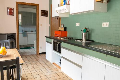 廚房, Vakantiewoning Het Oude Laer in 比爾曾