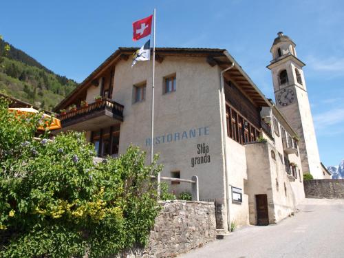 Bejárat, Hotel Stua Granda in Soglio