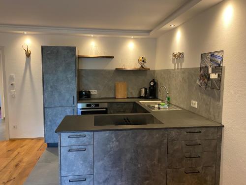 bucătărie, Ferienwohnung Räsl (Ferienwohnung Rasl) in Holzkirchen