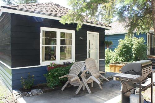 ระเบียง/ชานเรือน, Fairmont Mountain Bungalows in แฟร์มองต์ ฮอต สปริงส์ (บริติช โคลัมเบีย)