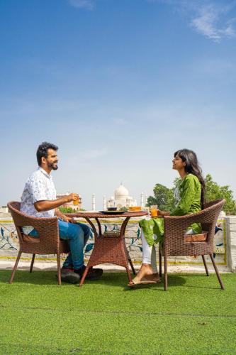 外部景觀, 喬伊青年旅館 (joey's Hostel) in 阿格拉