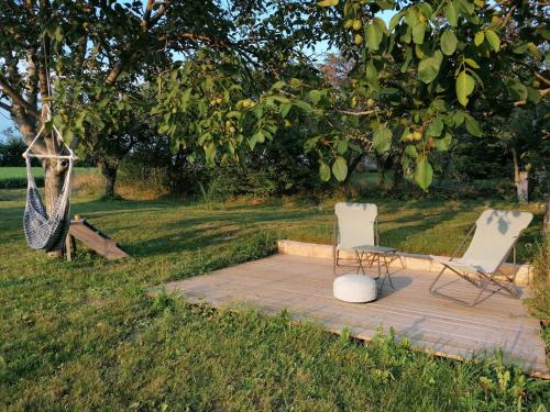 Tiny House dans jardin privé à la campagne - Chalet - Montmeyran