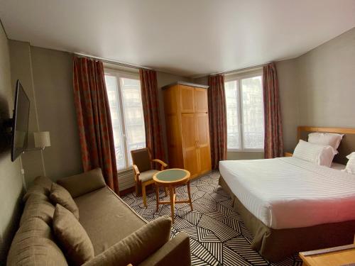 Guestroom, Hotel Elysa Luxembourg in Panthéon - Notre Dame