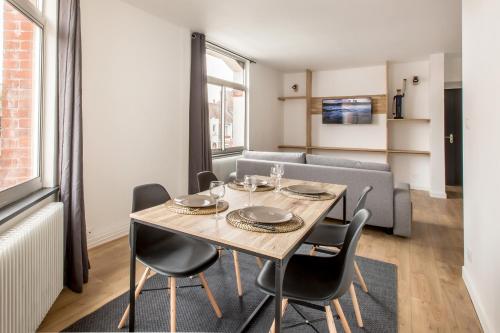 Appartement Croisé Laroche 2 (12min de Lille) - Location saisonnière - Marcq-en-Baroeul