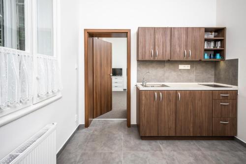 Kitchen, APARTMANY VILA LIBENA in Petrkovice