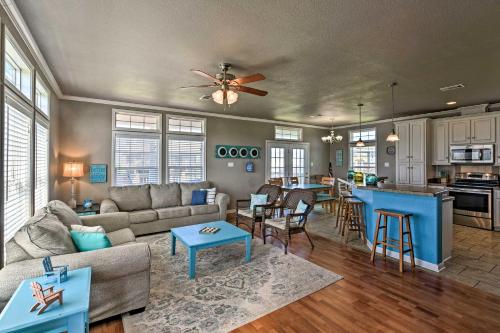 Coastal Home with Ocean Views - Walk to Beach! in Crystal Beach, USA