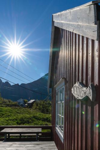 Balkons/terase, A-Hamna Rorbuer in Å (Nordland)
