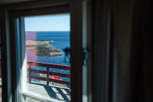 Balkons/terase, A-Hamna Rorbuer in Å (Nordland)